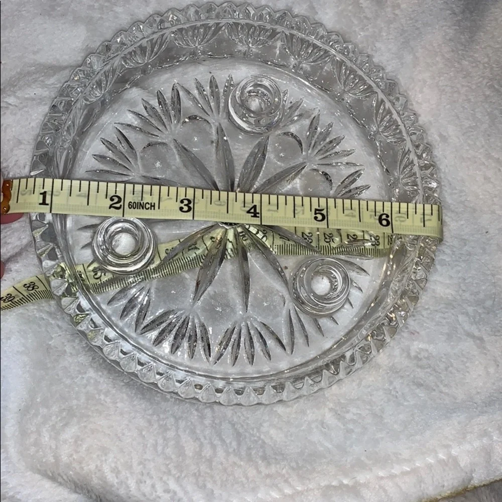 Vintage Princess House Crystal Candle Holder